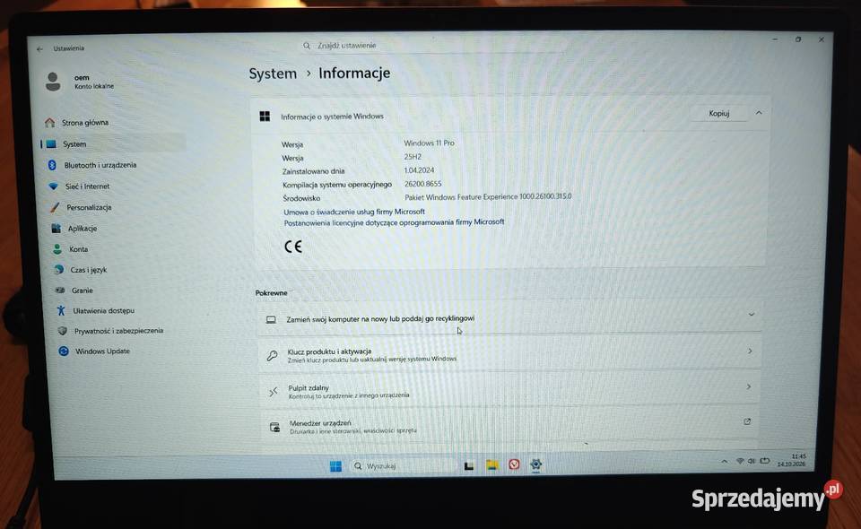 Lenovo Ideapad S530 13IWL i5 8265U 8GB 256GB Warszawa