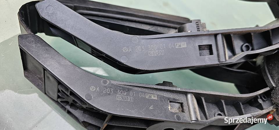 Pedał gazu potencjometr mercedes w203 2033000104 osobowe Zbąszyń