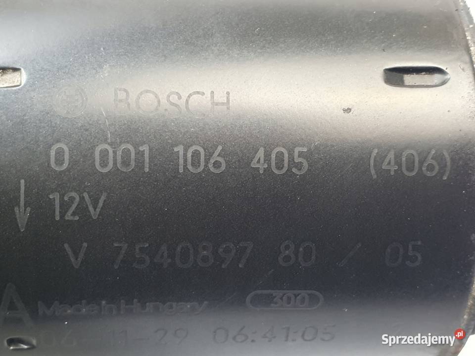 ROZRUSZNIK Mini Cooper R56 16 16V VTi bosch Układ elektryczny silnika Chełm