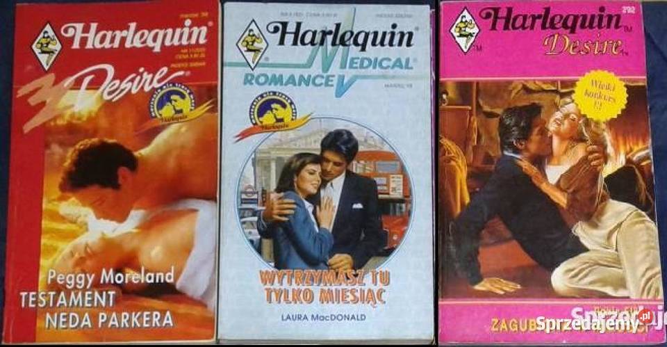 Harlequin Książki romanse 52 części lubelskie