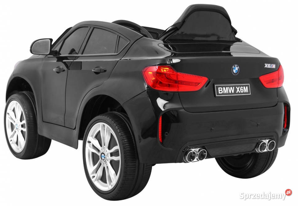 Auto na akumulator BMW X6M czarne EVA 2x45W sprzedam