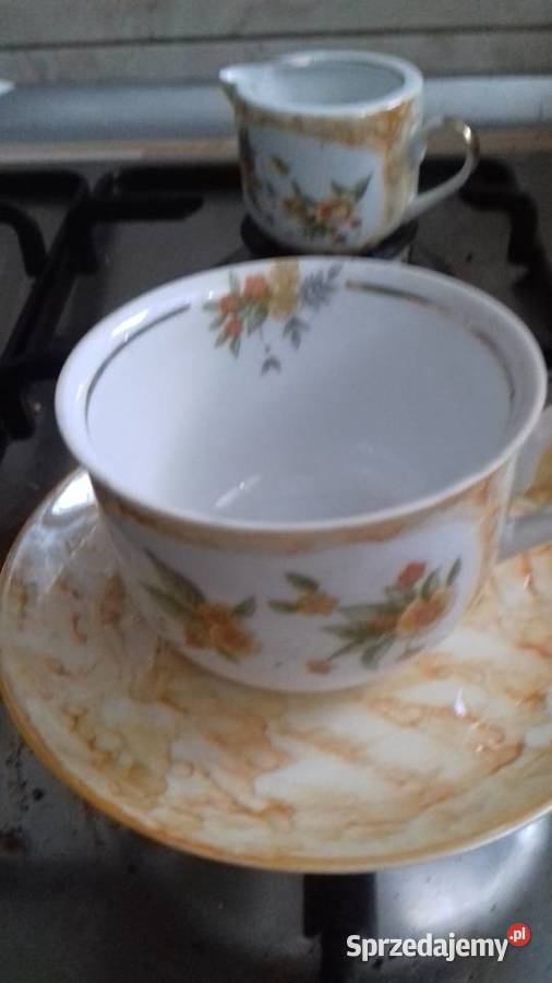 serwis kawowy 6osobowy Karolina vintage Warszawa