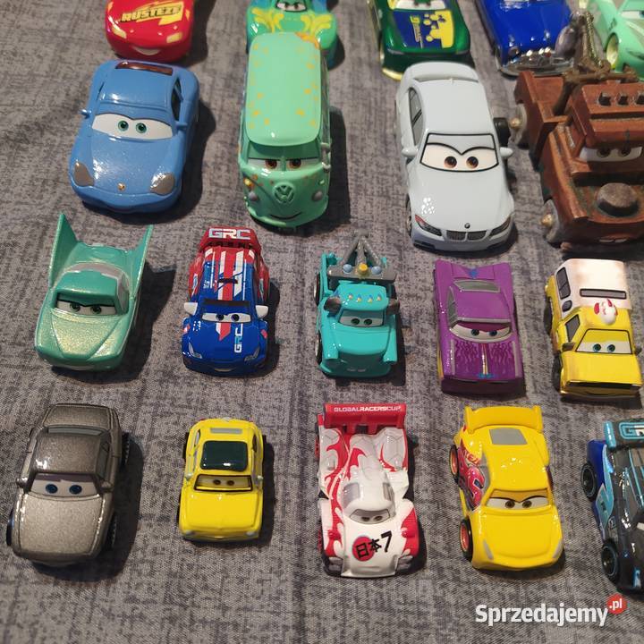 Disney Pixar Cars Auta Mattel 46 sztuk Gdańsk