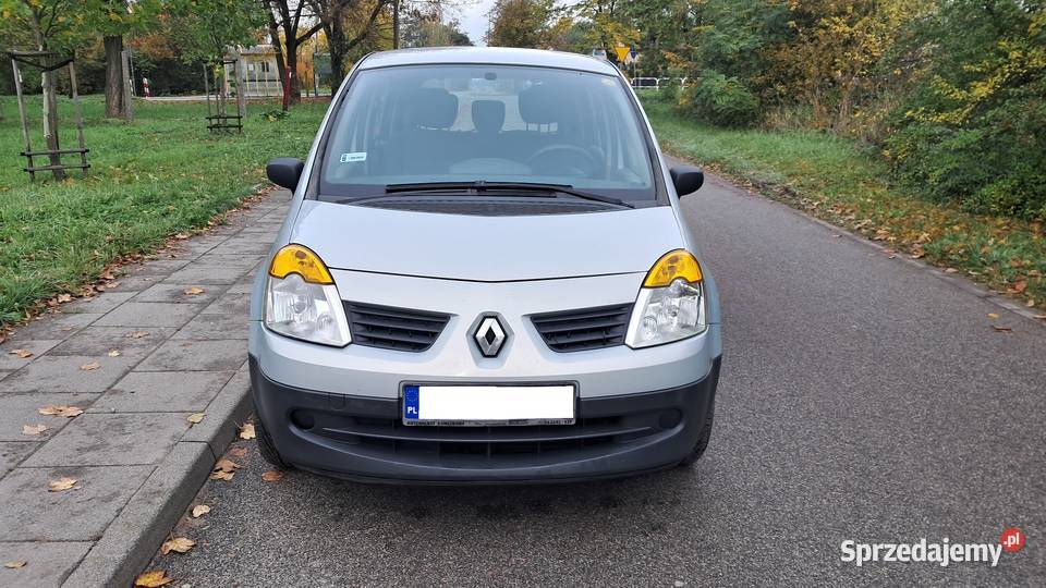 Renault Modus 12 LPG GAZ 2005r Klima Wspomaganie wspomaganie kierownicy