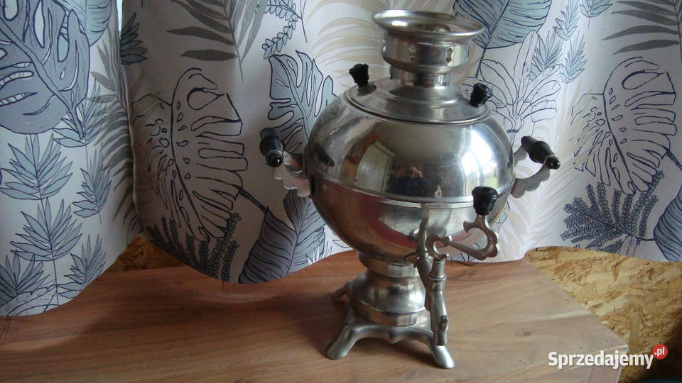 Dwa samowary na węgiel i elektryczny mazowieckie Warszawa