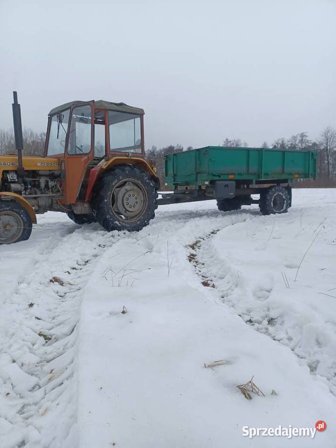 Przyczepa wywrotka jednoosiowa Młynary