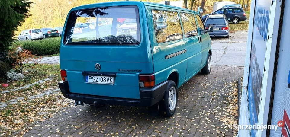 Volkswagen Transporter 19D Long 9 osobowy Ladny Transporter Motoryzacja wielkopolskie Chodzież