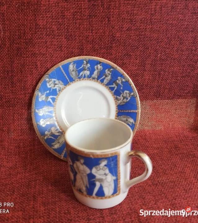 Filiżanka do espresso Syg Royal Sceny antyczne Gdańsk sprzedam