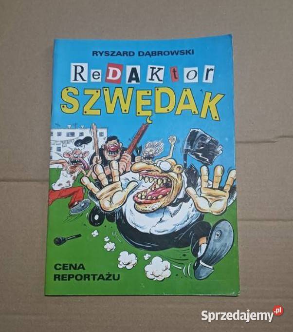 Redaktor Szwędak kolportażu R Dąbrowski Tanio Katowice