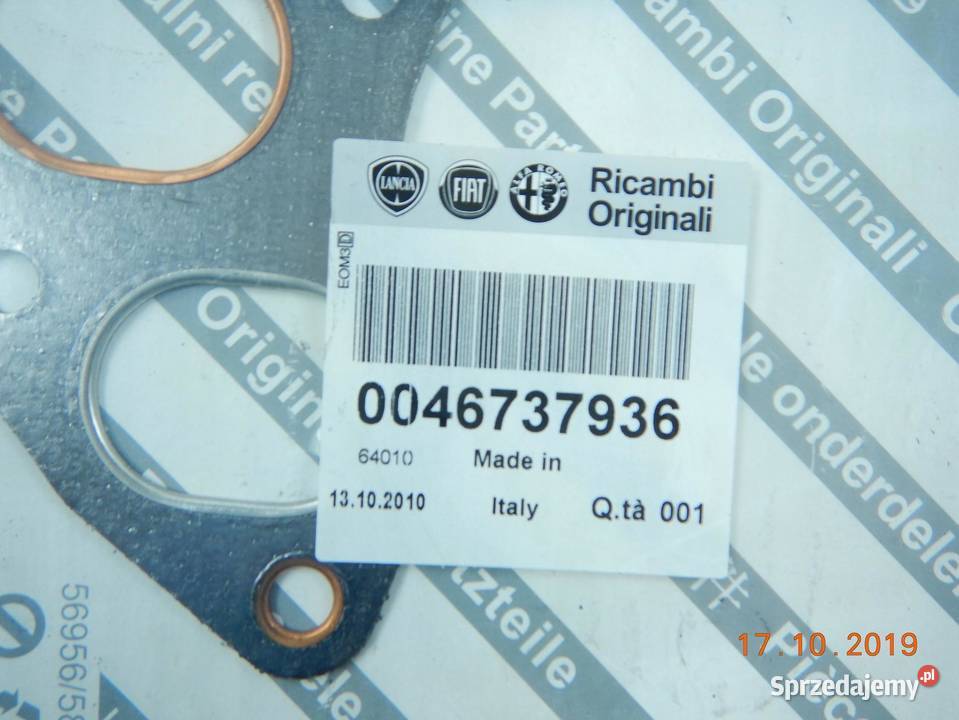 USZCZELKA KOLEKTORA SSĄCEGO FIAT CROMA 20 ASO