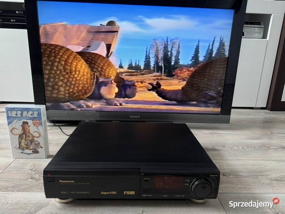 Magnetowid Panasonic NVFS88 Oryginalny Pilot