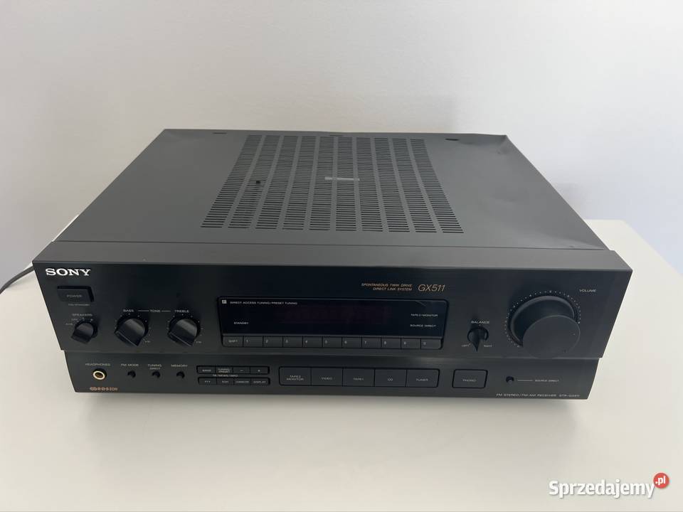 Sony STRGX511 amplituner stereo HiFi z RDS Warszawa sprzedam