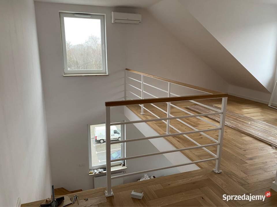 Schody metalowe nowoczesne policzkowe lubelskie Lublin sprzedam