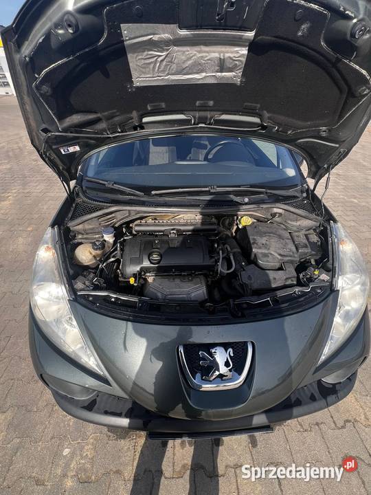 Peugeot 207 16 VTi 120 2008 Przebieg 122 3D welurowa tapicerka
