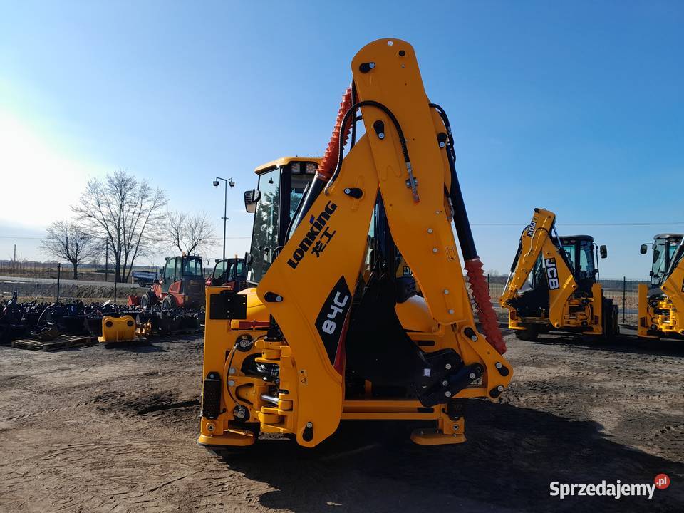 KOPARKOŁADOWARKA LONKING 84C JCB 4CX CAT 434 444 Krotoszyn