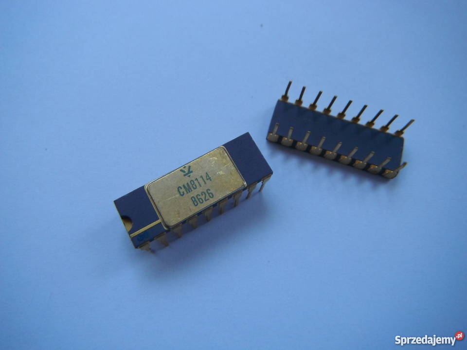 8114 Pravetz 1024 x 4 SRAM 8114 złocony NOS Barak