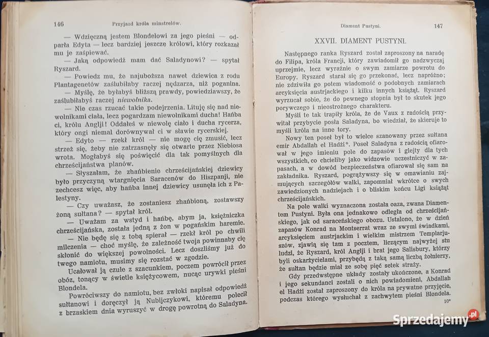Walter Scott Talizman Książnica Atlas Lwów 1927 Koźminek