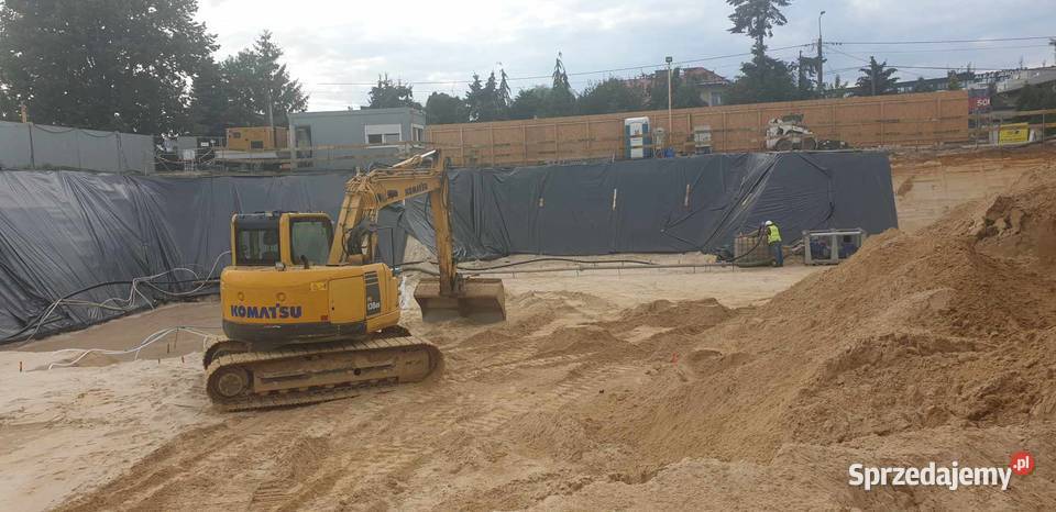 ROBOTY ZIEMNE wykopy fundamenty obsypki mazowieckie Mińsk Mazowiecki
