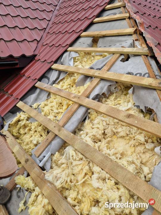 Docieplenia Celulozą Naprawa poddasza kunach Dębica
