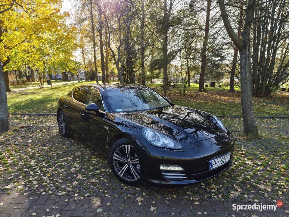 Porsche Panamera 4s 48v8 Lodówka 4strefy TV 400KM łódzkie Łódź