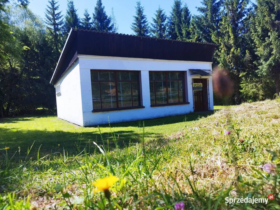 Dom budynek z działką Bieszczady podkarpackie Brelików sprzedam