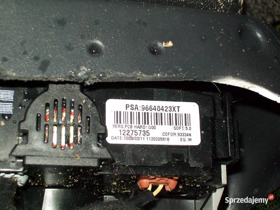 Citroen C3 Przelacznik zespolony Oryginal osobowe mazowieckie Mińsk Mazowiecki