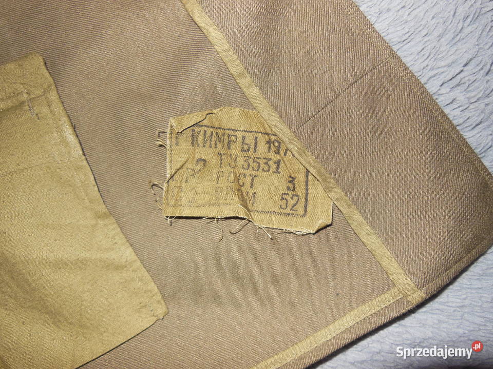Mundur ZSRR Bluza Wojskowa Rosyjska Armia 1973 r Kielce sprzedam