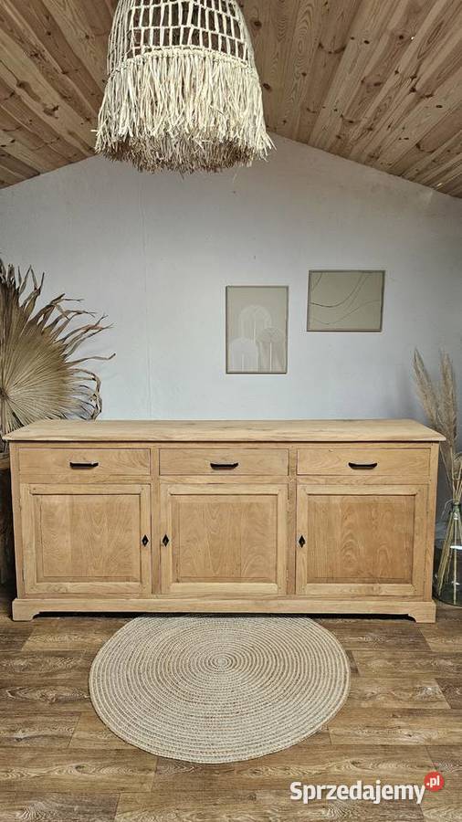 Komoda z litego drewna teak Zduńska Wola