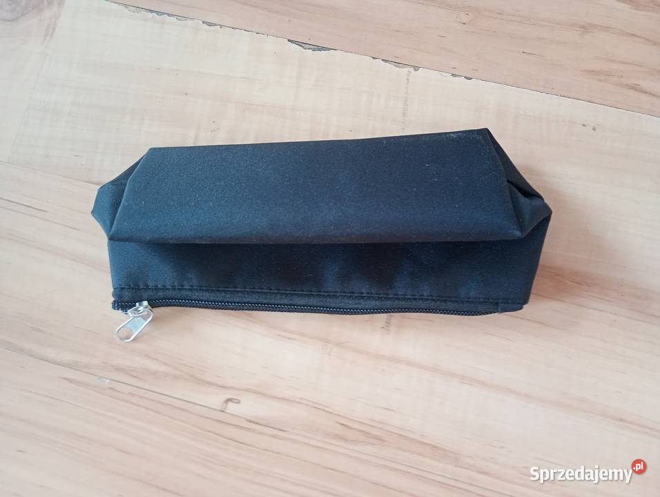 piórnik szkolny czarny 18x7x9 nowy czarny