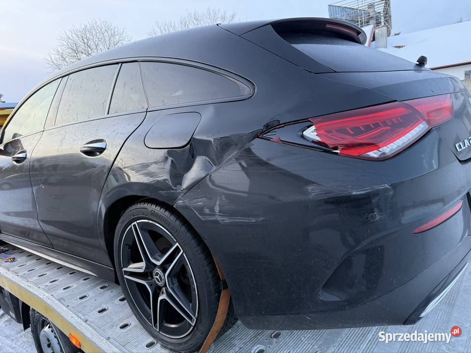 Mercedes CLA 200d wypadku pomorskie Słupsk