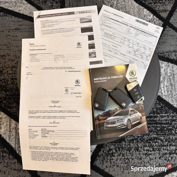 Skoda Superb LaurinKlement Pierwszy Właściciel serwisowany w ASO świętokrzyskie sprzedam