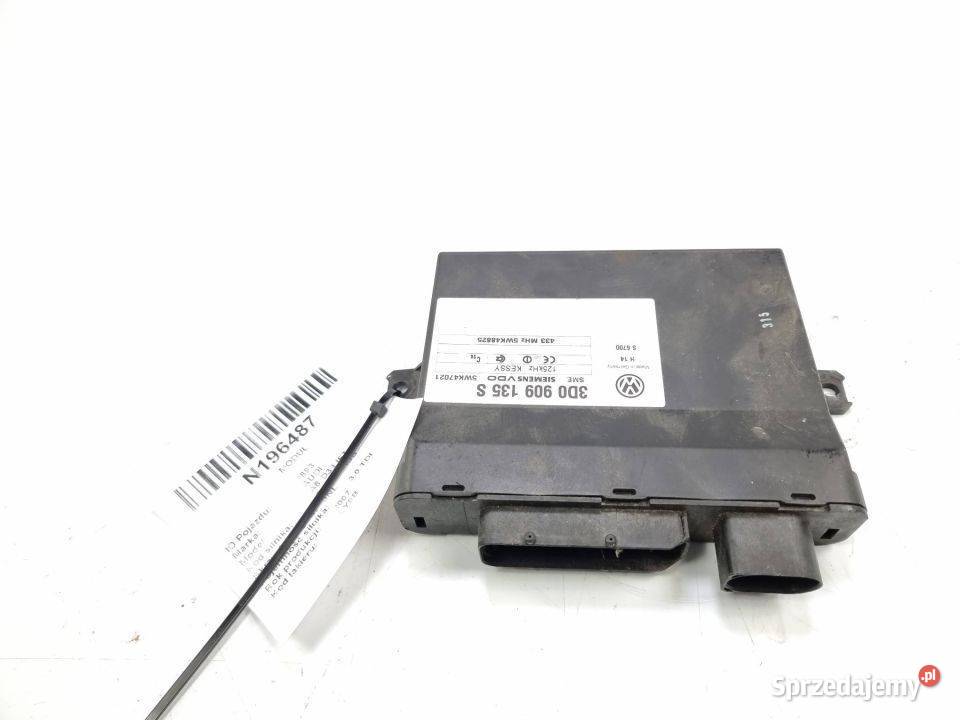 MODUŁ AUDI A8 D3 LIFT 3D0909135S osobowe Lipno