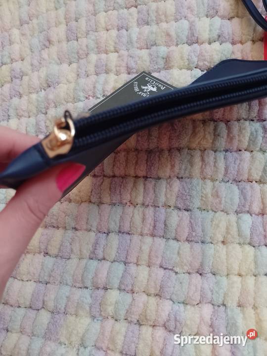 Beverly Hills Polo Club Granatowy portfel małopolskie Kraków