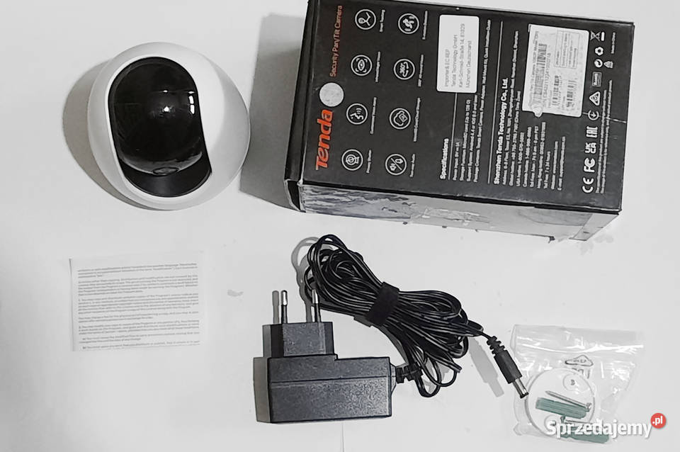 Kamera TENDA CP3 obrotowa 2MP FullHD 1080p Wifi Gubin