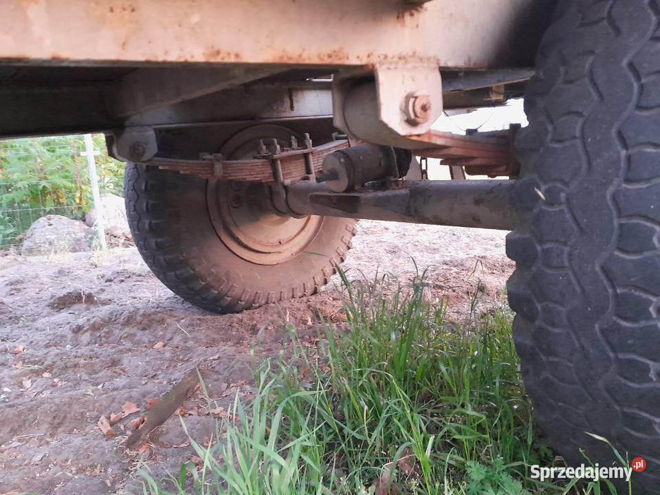 Przyczepa jednoosiowa zarejestrowana Grodziec sprzedam
