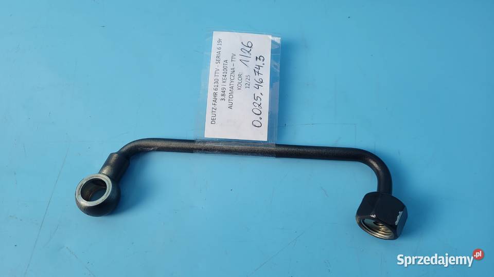 DEUTZFAHR 6130 TTV PRZEWÓD RURA HYDRAULICZNA