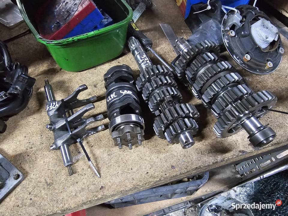 Yamaha YZF 125 skrzynia biegów wałek wałki Jelenia Góra