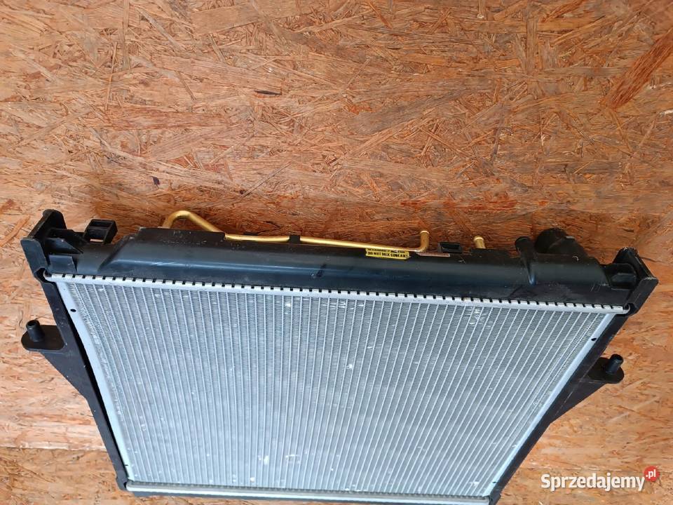 CHŁODNICA WODY ISUZU D DIESEL 2009 osobowe wielkopolskie Nowy Tomyśl