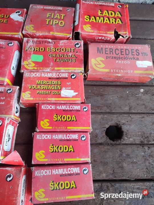Klocki hamulcowe firmy Steinhof Układ hamulcowy Dulcza Wielka