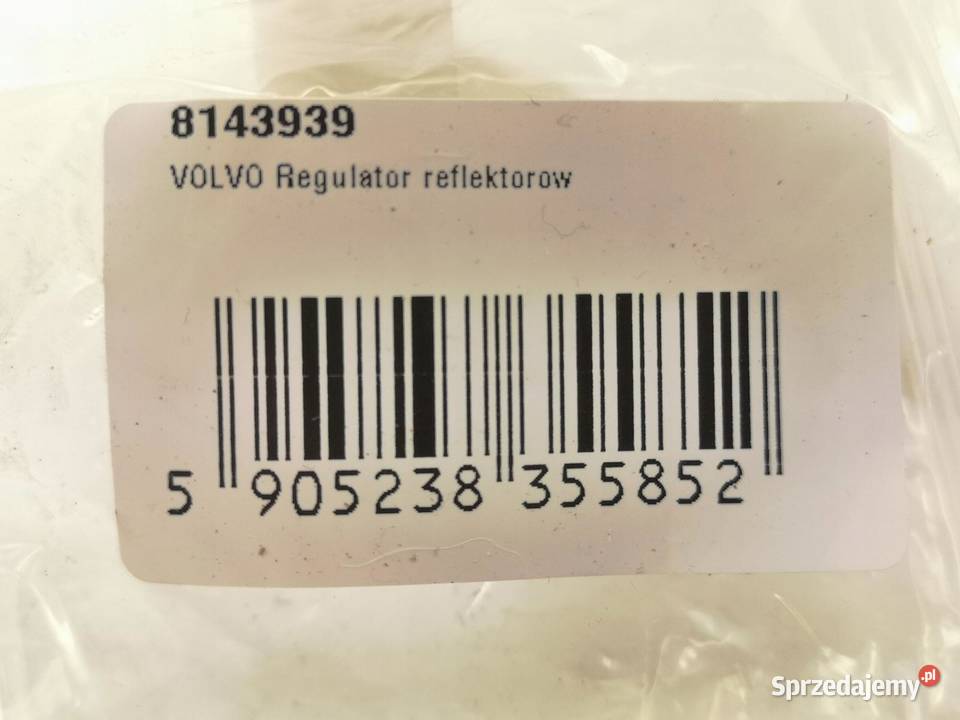 MOCOWANIE SILNICZKA REGULACJI LAMPY VOLVO FH ASO