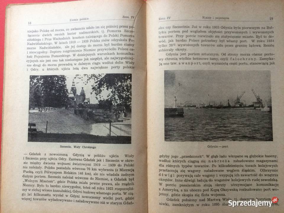 702 Niziny I Pojezierza Antykwariat Szczecin