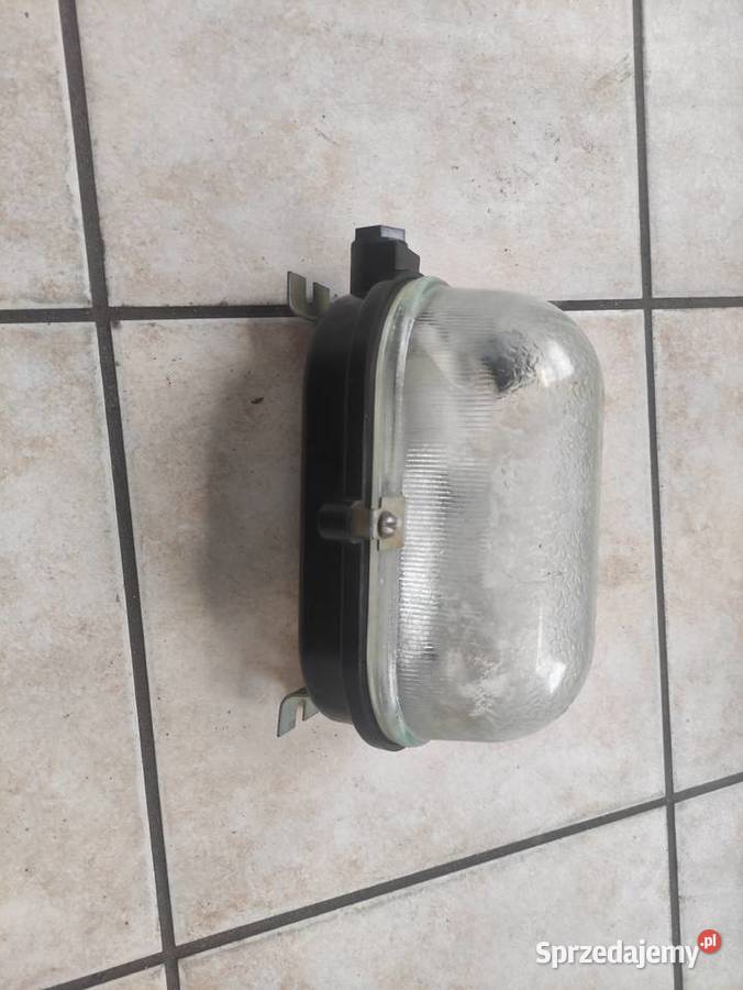 Lampa kanałowa porcelanowa loft retro CCCP Koronowo