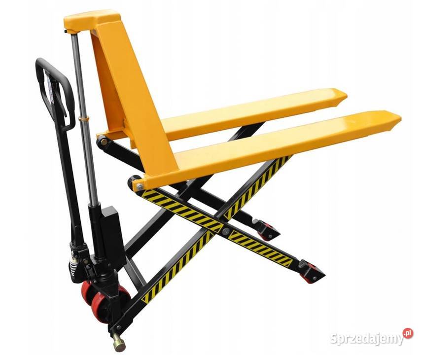 MANUALNY PALECIAK NOŻYCOWY WÓZEK 1000 800 mm Magazynowanie Magazynowanie Siedlce sprzedam