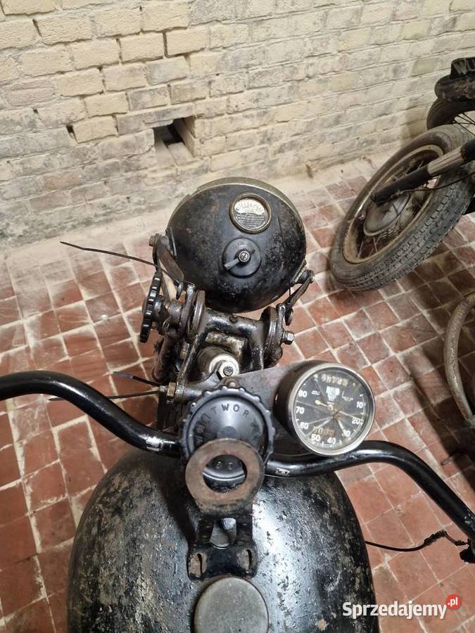 Rudge 500 Special 1937 Surveyor zgodny czarny