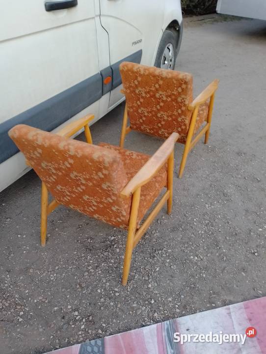 Fotel Fotele PRL B 7727 Chierowski Lisek Homa Pabianice