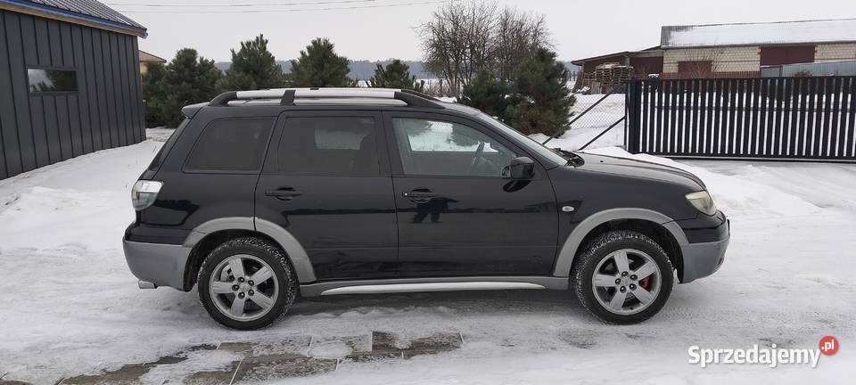 Mitsubishi Outlander 24 benzyna LPG nieuszkodzony Motycz