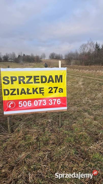 Działka budowlana Sądkowa 27ar sprzedam