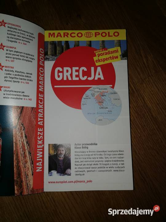 Sprzedam przewodnik Grecja KONTYNENTALNA Rok wydania 2012