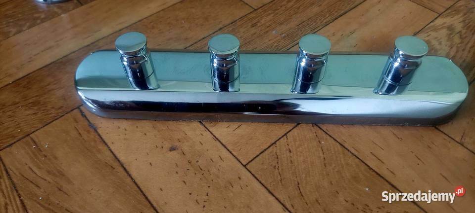 Półka szklana i wieszak Warszawa