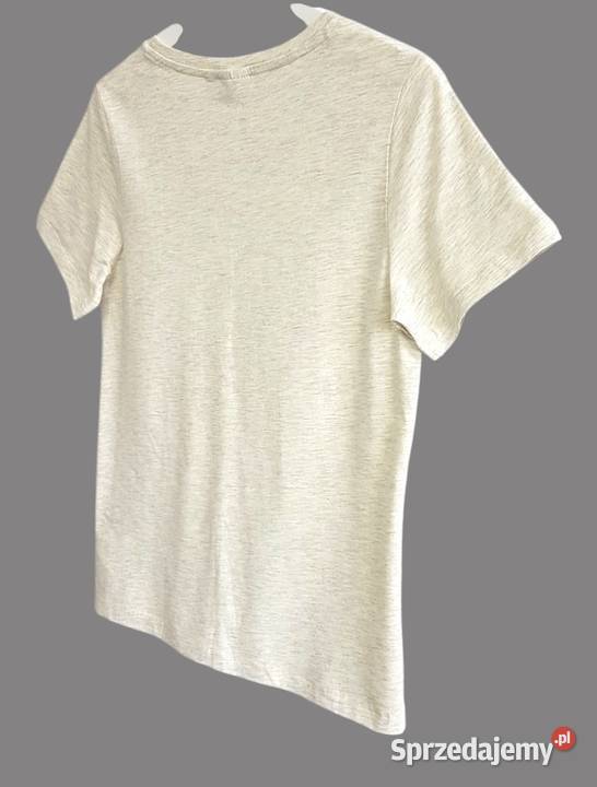 Damska bluzka żółta krótki rękaw bawełna Blue Bluzki i koszule sprzedam